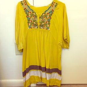 Boho Short Sleeve Top